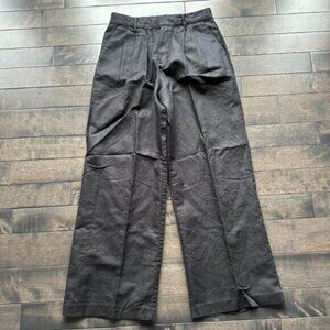 Gap Wide Leg Linen Blend Pants